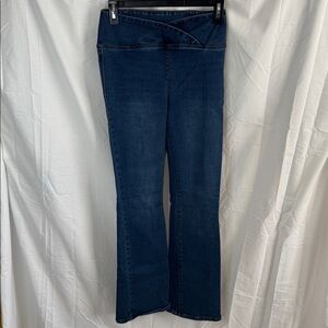 No Boundaries Dark Blue Flare Jeans